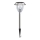 Aigostar - LED-Solarleuchte LED/0,08W/2V 30,4 cm 6500K IP44 matt Chrom