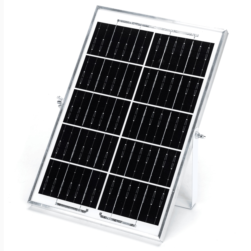 Aigostar - LED-Solarleuchte LED/70W/12V 6000 mAh 6500K IP65 Ø 20,5 cm + Fernbedienung