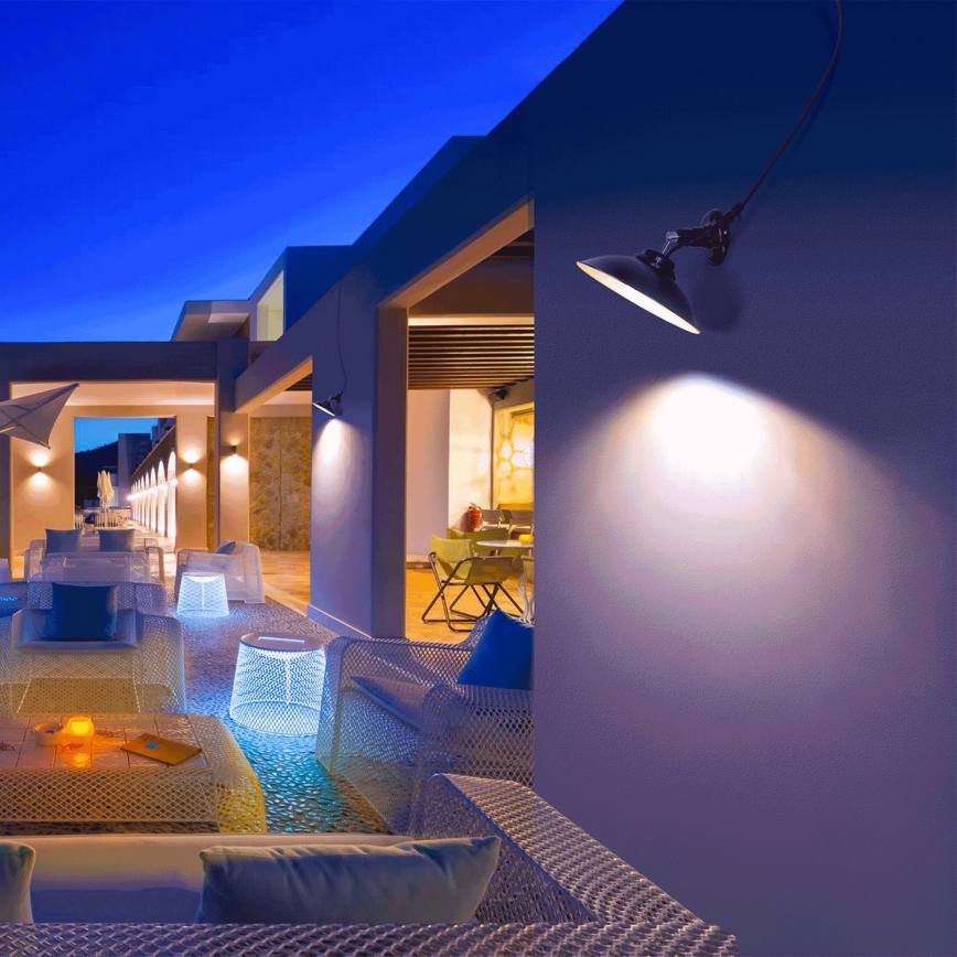 Aigostar - LED Solarleuchte mit Sensor LED/3,2V 3000K/4000K/6500K IP65 5000 mAh Fernbedienung