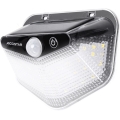 Aigostar - LED-Solarleuchte mit Sensor, LED 3,7 V, 6500 K, 500 mAh, IP65, schwarz