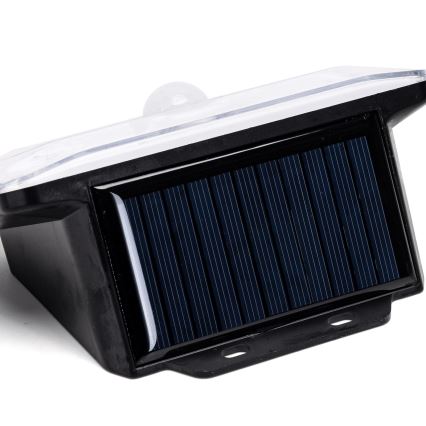 Aigostar - LED-Solarleuchte mit Sensor LED/3,7V 6500K 500 mAh IP65 schwarz