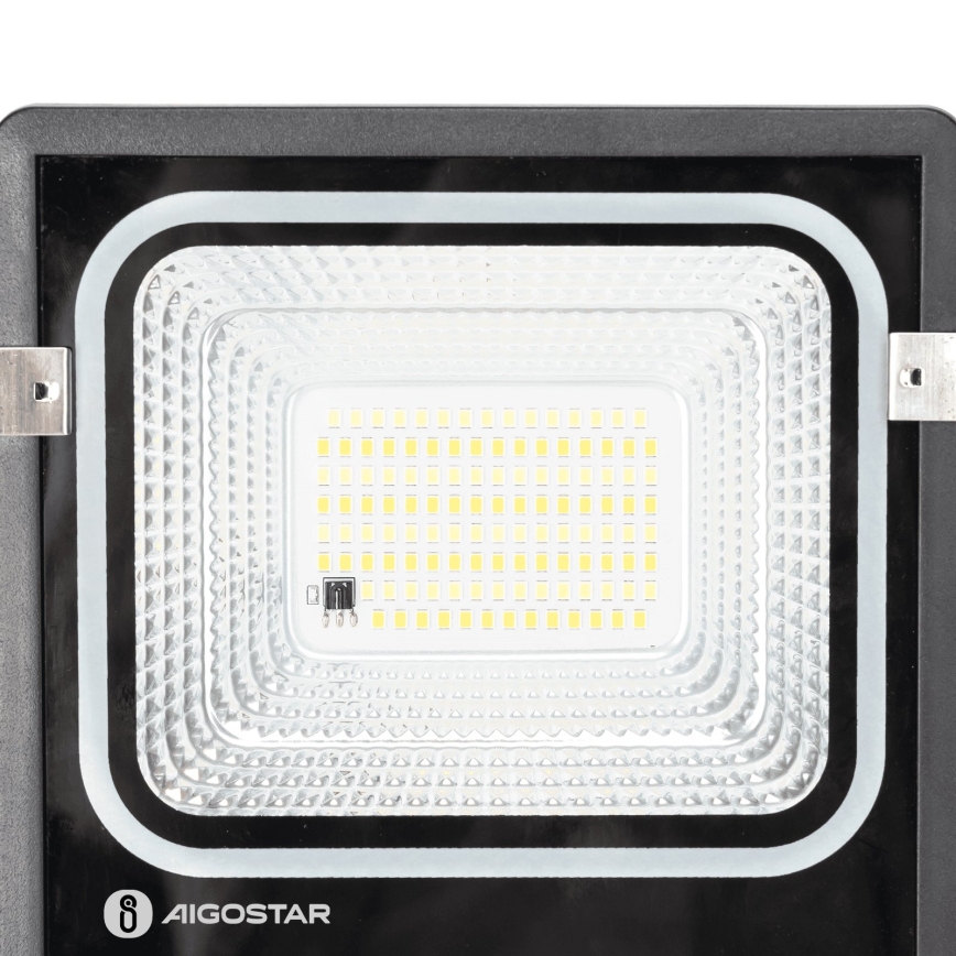 Aigostar - LED Solarstrahler LED/50W/3,2V 1200mAh 3000K/4000K/6500K IP66 + Fernbedienung