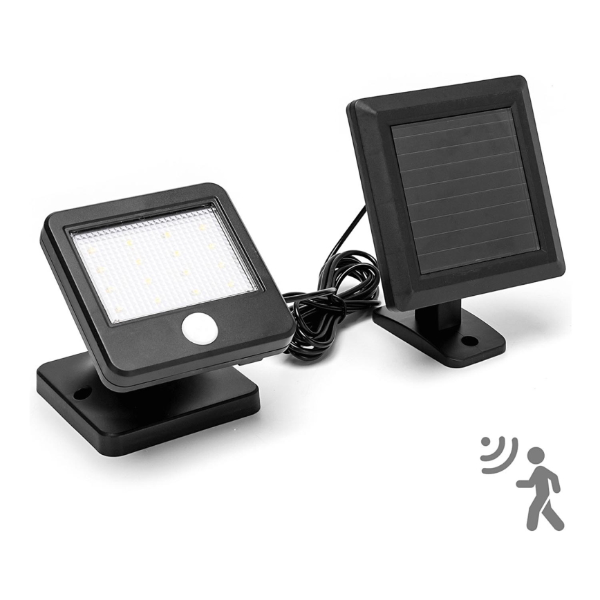 Aigostar - LED-Solarwandleuchte mit Sensor LED/0,64W/3,7V 6500K IP44