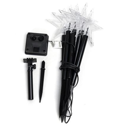 Aigostar - LED-Solarweihnachtslicht LED/0,054W/1,2V 1m IP65 800 mAh kaltweiß