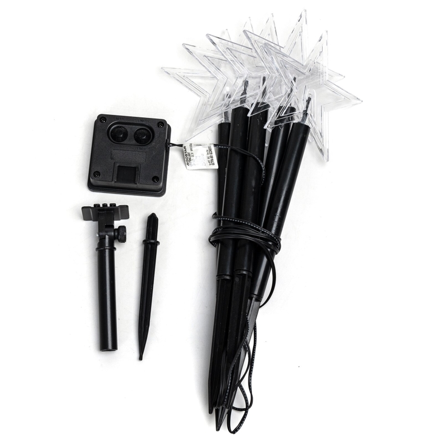 Aigostar - LED-Solarweihnachtslicht LED/0,054W/1,2V 1m IP65 800 mAh kaltweiß