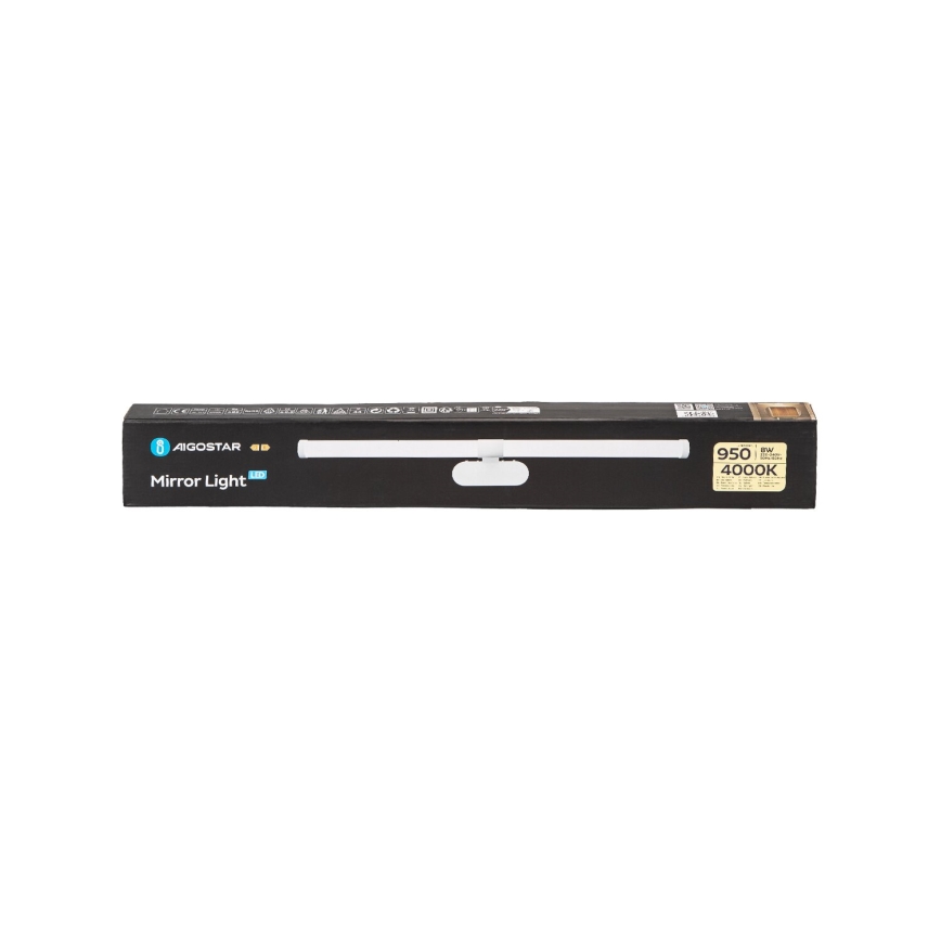 Aigostar - LED-Spiegelbeleuchtung für Badezimmer LED/8W/230V 4000K 60cm IP44