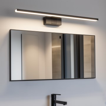 Aigostar - LED-Spiegelleuchte für das Badezimmer / 12W / 230V / 4000K / 60 cm / IP44 / schwarz