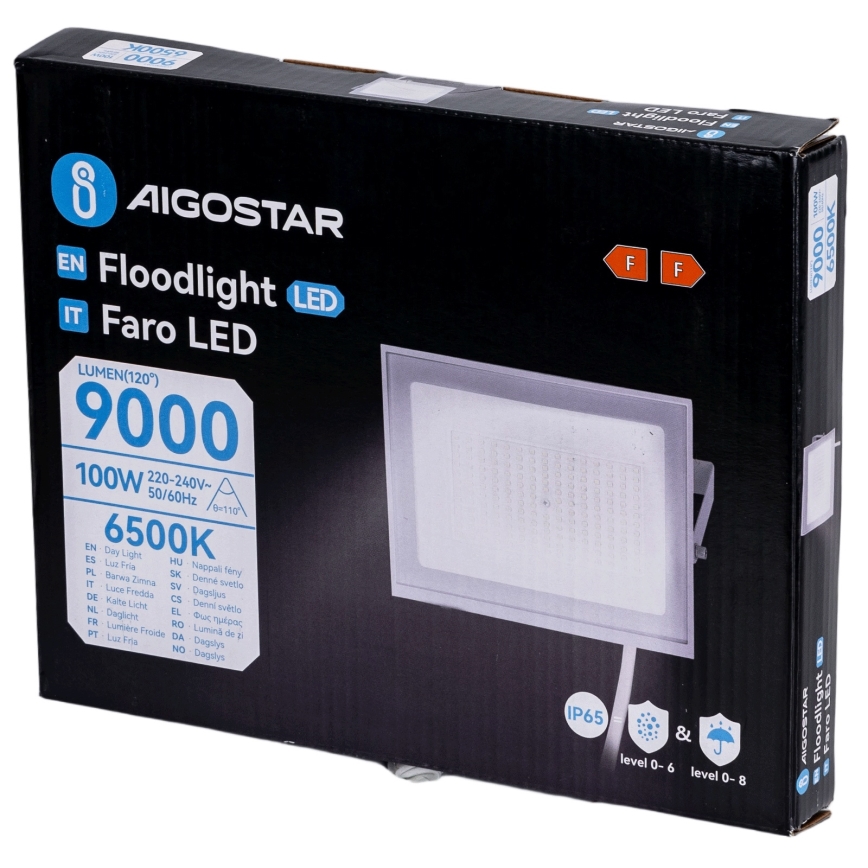 Aigostar - LED-Strahler LED/100W/230V 6500K IP65