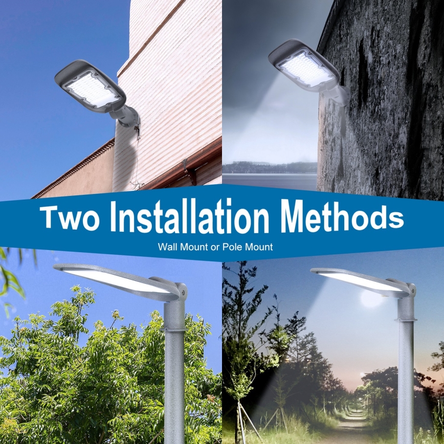 Aigostar - LED Straßenleuchte SLIM LED/150W/230V 6500K IP65