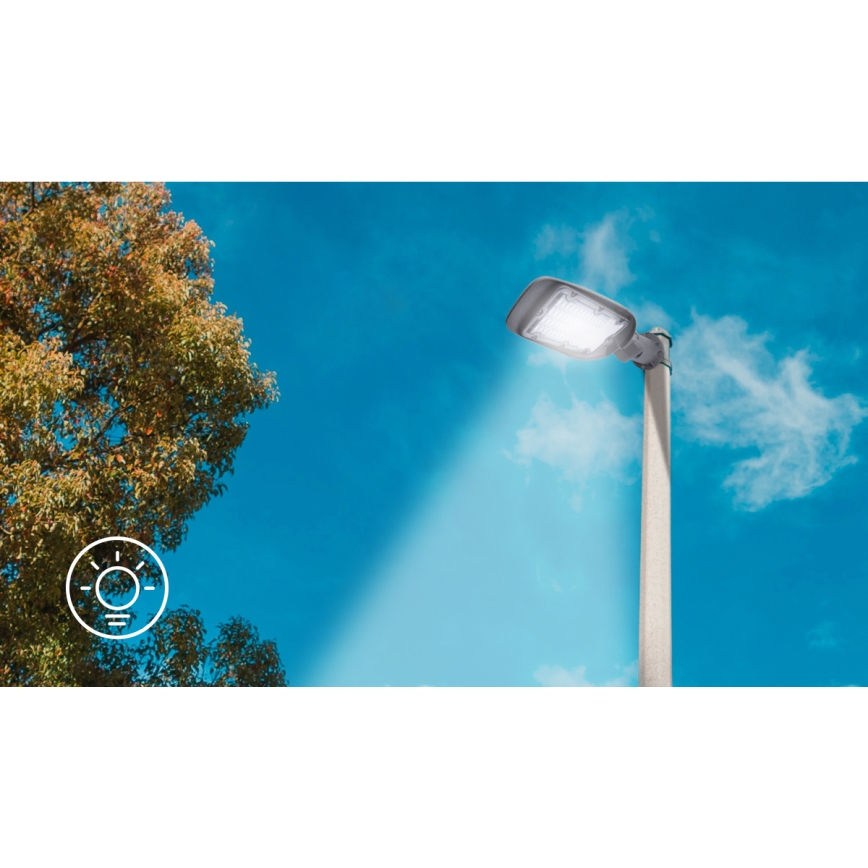 Aigostar - LED-Straßenleuchte SLIM LED/200W/230V 6500K IP65