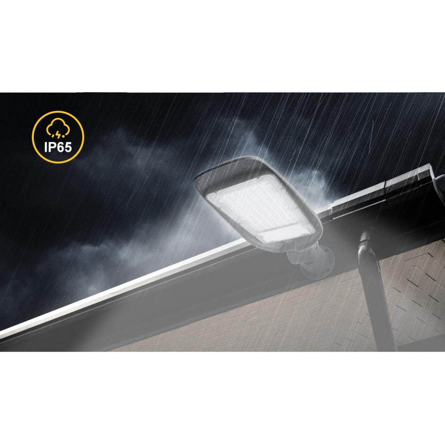 Aigostar - LED-Straßenleuchte SLIM LED/200W/230V 6500K IP65
