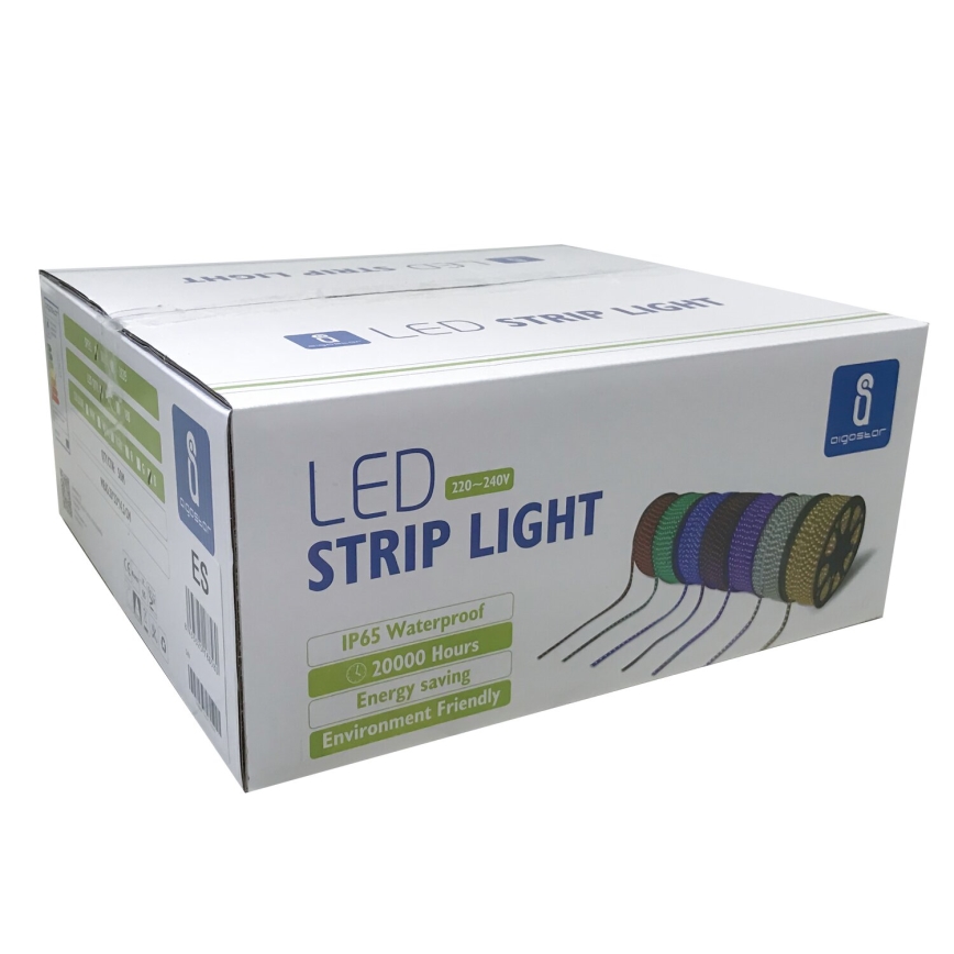 Aigostar - LED-Streifen für den Außenbereich 50m LED/300W/230V blau IP65