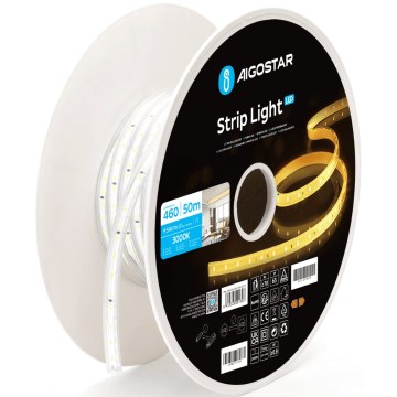 Aigostar - LED-Streifen LED/250W/230V 50m 3000K IP65