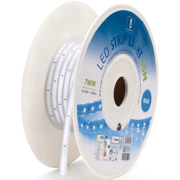 Aigostar - LED-Streifen LED/350W/230V 50m blau IP65