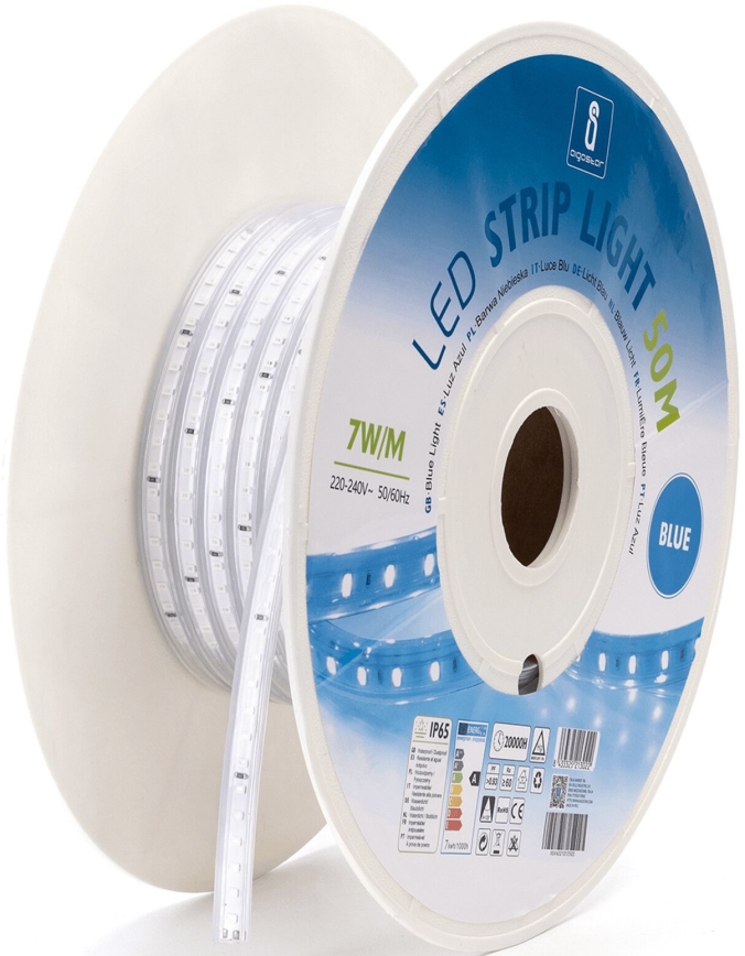 Aigostar - LED-Streifen LED/350W/230V 50m blau IP65