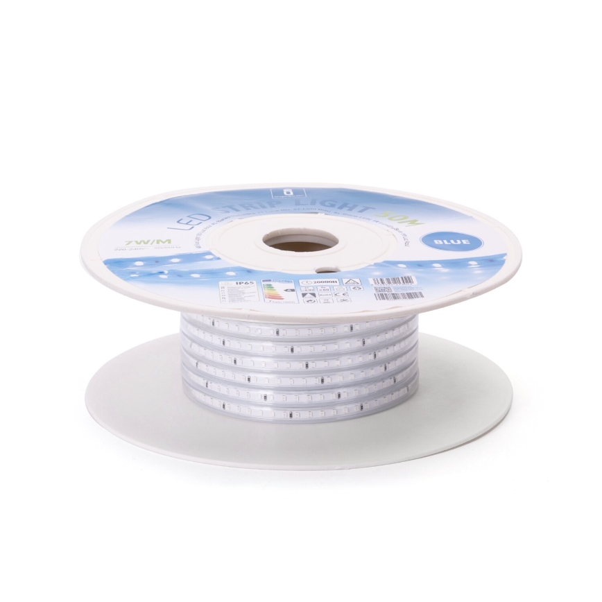 Aigostar - LED-Streifen LED/350W/230V 50m blau IP65