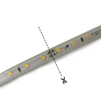 Aigostar - LED-Streifen LED/350W/230V 50m rot IP65