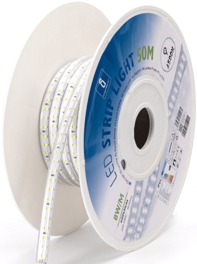 Aigostar - LED-Streifen LED/400W/230V 50m 6500K IP65
