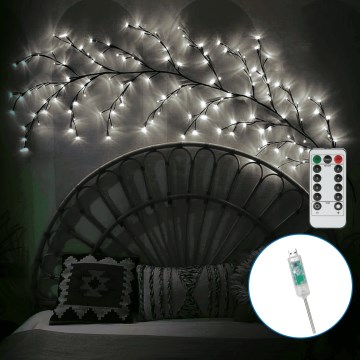 Aigostar - LED-Wanddekoration 144xLED/5W/5V kaltweiß