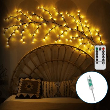 Aigostar - LED-Wanddekoration 144xLED/5W/5V warmweiβ
