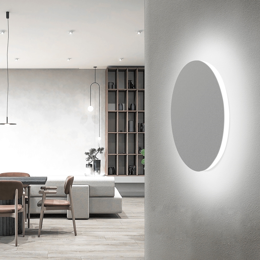 Aigostar - LED-Wandleuchte LED/12W/230V 6500K 25 cm weiß