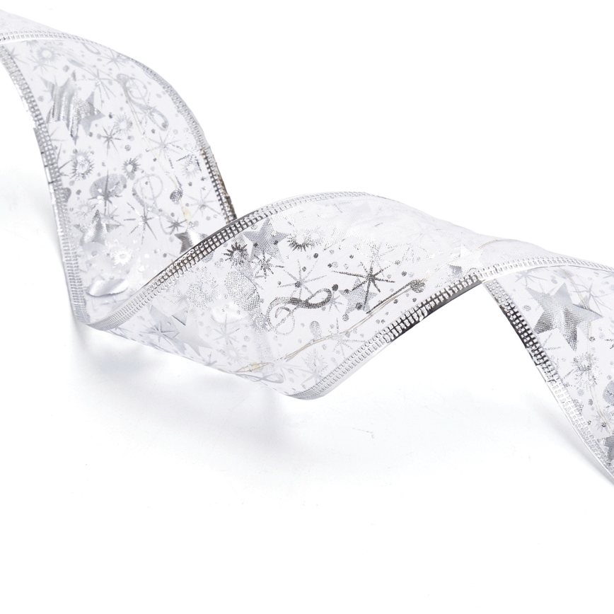 Aigostar - LED-Weihnachtslichterkette 100xLED/3xAA 10 m warmweiß silber