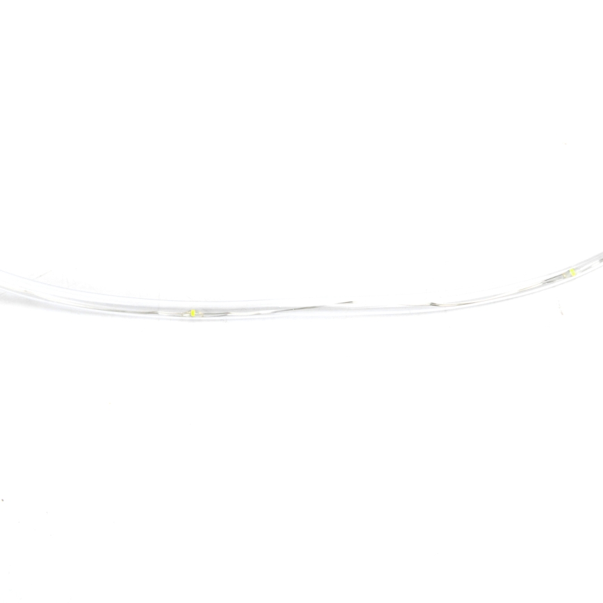 Aigostar - LED-Außen-Weihnachtslichterkette 100xLED/8 Funktionen 3xAA 10,3 m IP44 mehrfarbig