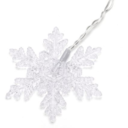 Aigostar - LED-Außen-Lichterkette 120xLED/8 Funktionen 3x0,7m IP44 warmweiß + Fernbedienung