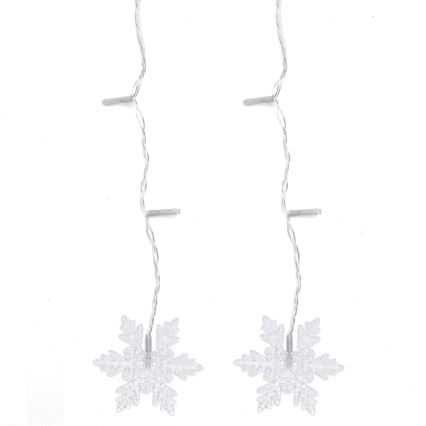 Aigostar - LED-Außen-Lichterkette 120xLED/8 Funktionen 3x0,7m IP44 warmweiß + Fernbedienung