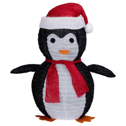 Aigostar - LED-Weihnachtsdekoration für den Außenbereich 50xLED/3xAA 0,7m IP44 Pinguin + Fernbedienung