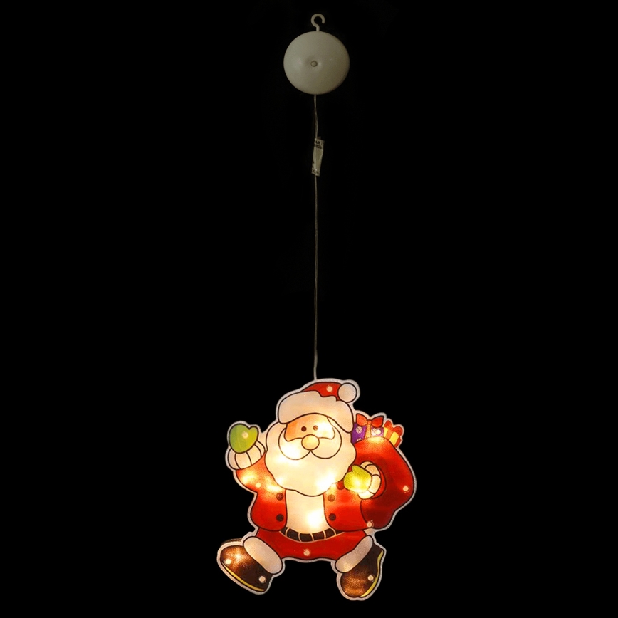 Aigostar - LED-Weihnachtsdekoration LED/3xAAA Santa 45cm