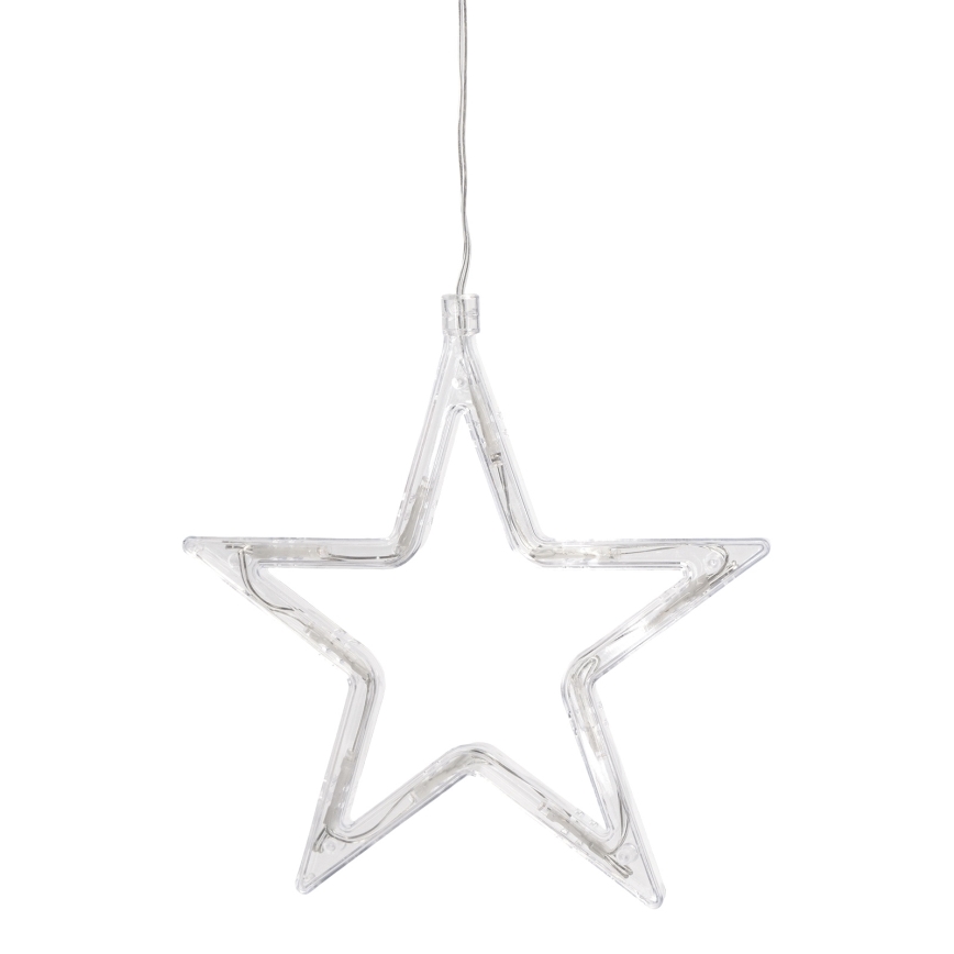 Aigostar - LED-Weihnachtsdekoration LED/3xAAA Stern 19cm