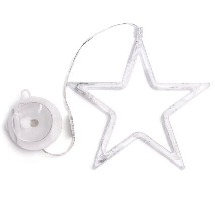 Aigostar - LED-Weihnachtsdekoration LED/3xAAA Stern 19cm