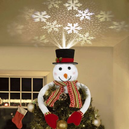 Aigostar - LED Weihnachtsdekoration LED/5W/230V kaltweiß Schneemann