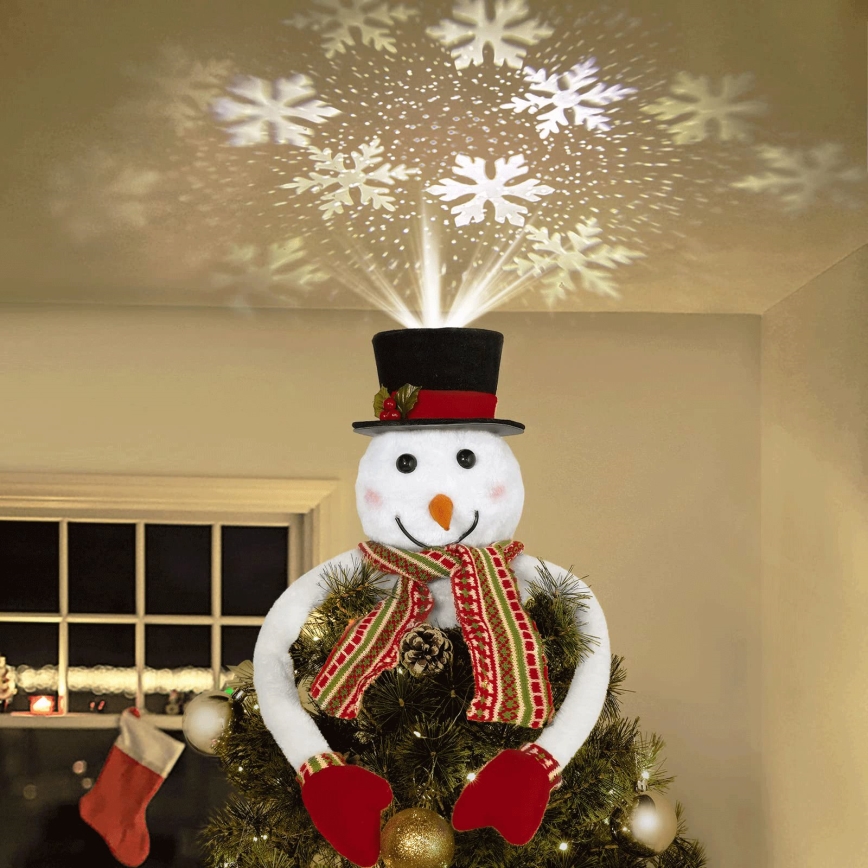 Aigostar - LED Weihnachtsdekoration LED/5W/230V kaltweiß Schneemann