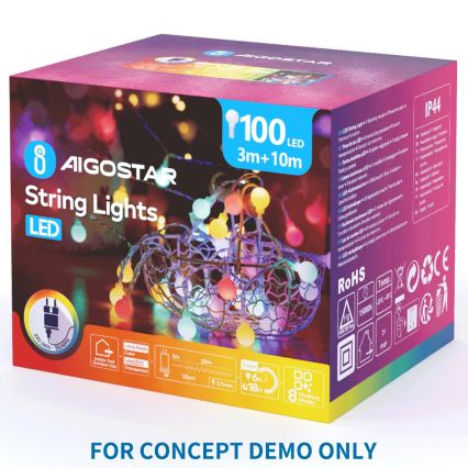 Aigostar - LED Weihnachtsdekoration LED/5W/230V kaltweiß Schneemann