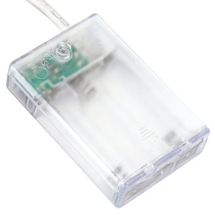 Aigostar - LED-Weihnachtskette 100xLED/3xAA 10,3m kaltweiß