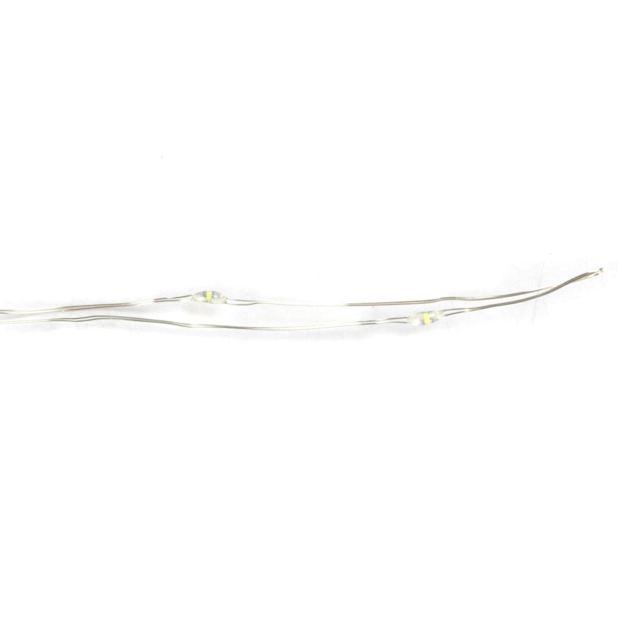 Aigostar - LED-Weihnachtslichterkette 100xLED/3xAA 10,3m kaltweiß