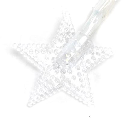 Aigostar - LED-Weihnachtslichterkette 20xLED/3xAA 3,3m Sterne
