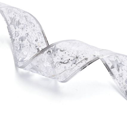 Aigostar - LED Weihnachtslichterkette 50xLED/3xAA 5 m warmweiß silber