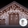 Aigostar - LED-Weihnachtslichterkette für den Außenbereich 100xLED/8 Funktionen 8x0,6m IP44 kaltweiß