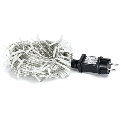 Aigostar - LED-Weihnachtslichterkette für den Außenbereich 150xLED/8 Funktionen 18m IP44 kaltweiß