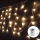 Aigostar - LED-Weihnachtslichterkette für den Außenbereich 200xLED/8 Funktionen 13x0,4m IP44 warmweiβ