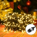Aigostar - LED-Weihnachtslichterkette für den Außenbereich 400xLED/8 Funktionen 23m IP44 warmweiβ