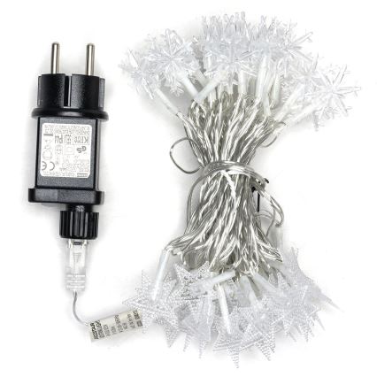 Aigostar - LED-Weihnachtslichterkette für den Außenbereich 50xLED/8 Funktionen 8m IP44 warmweiβ