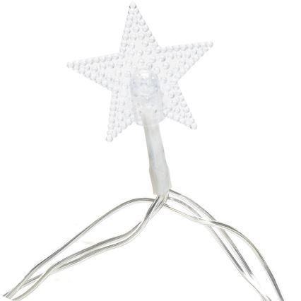 Aigostar - LED-Weihnachtslichterkette für den Außenbereich 50xLED/8 Funktionen 8m IP44 warmweiβ