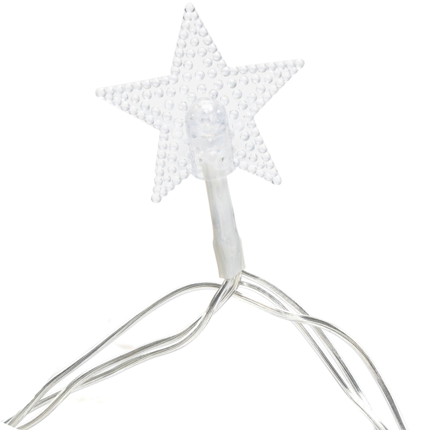 Aigostar - LED-Weihnachtslichterkette für den Außenbereich 50xLED/8 Funktionen 8m IP44 warmweiβ