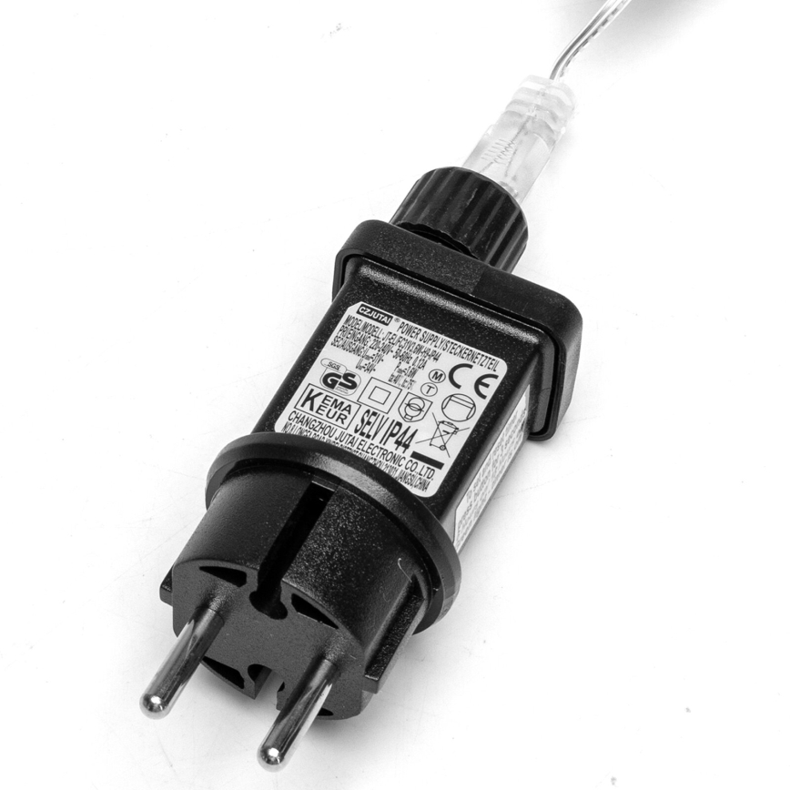 Aigostar - LED-Weihnachtslichterkette für den Außenbereich 50xLED/8 Funktionen 8m IP44 warmweiβ
