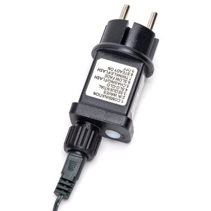 Aigostar - LED-Weihnachtslichterkette für den Außenbereich 600xLED/8 Funktionen 18m IP44 warmweiβ