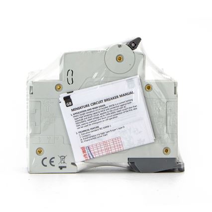Aigostar - Leitungsschutzschalter 2-polig (2P) 63 A, Charakteristik C, 230–400 V